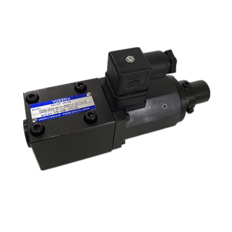 Yuken EDG-01V-H-1-PNT11-5115-R Válvula solenoide proporcional da válvula hidráulica
