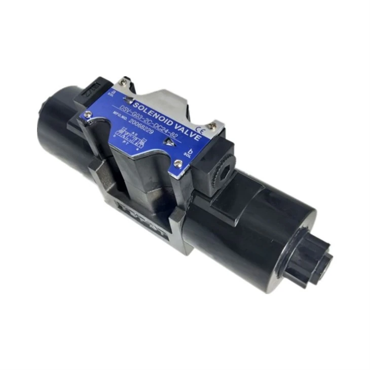 DSV Series DSV-G02 DSV-G03 Hydraulic Solenoid Directional Control Valves 4-Way electrical connections Valve DSV-G02-6C-DC24-82 suppliers